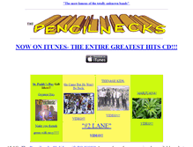 Tablet Screenshot of pencilnecks.com